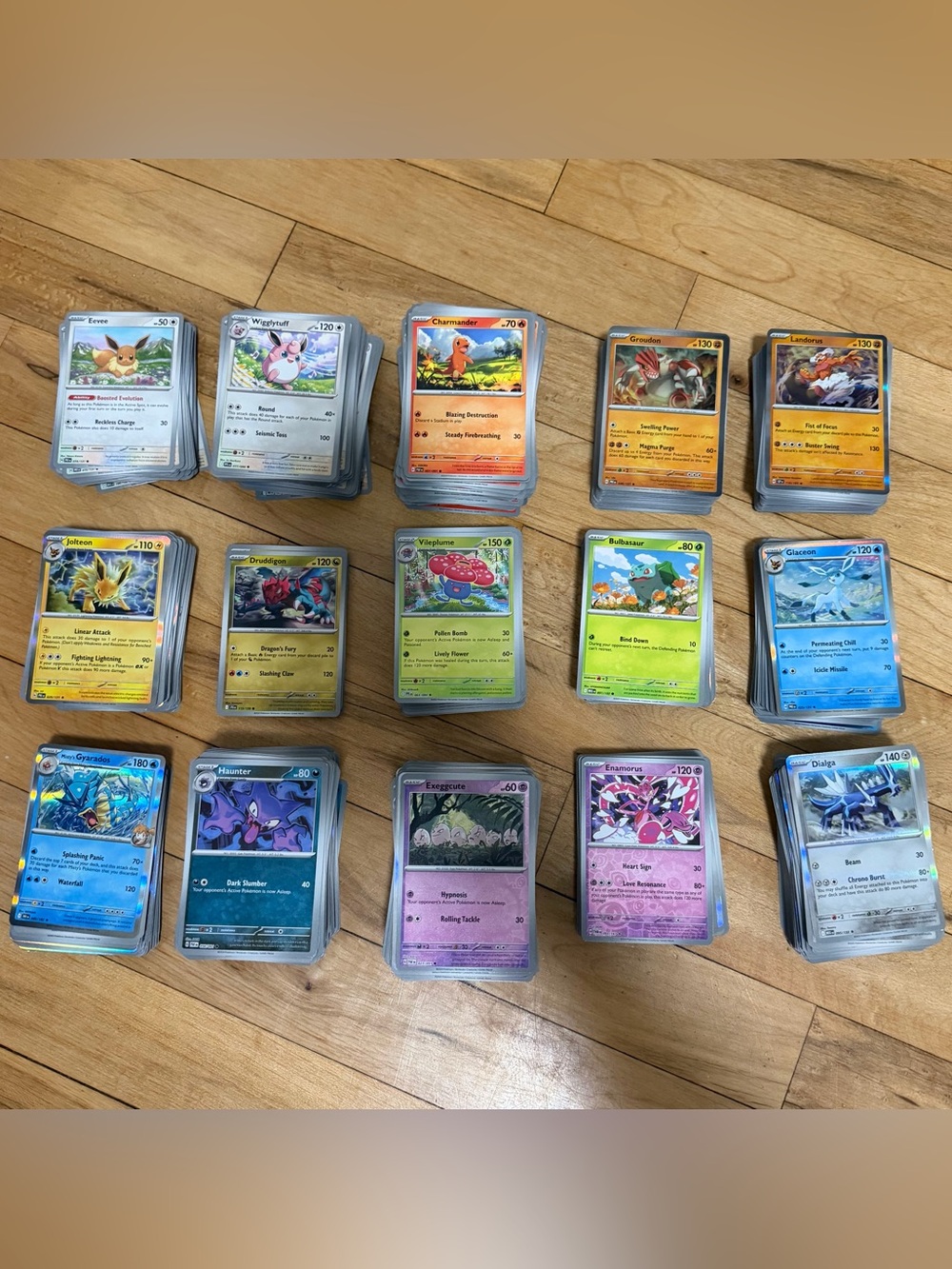 100 Pokémon Cards!
